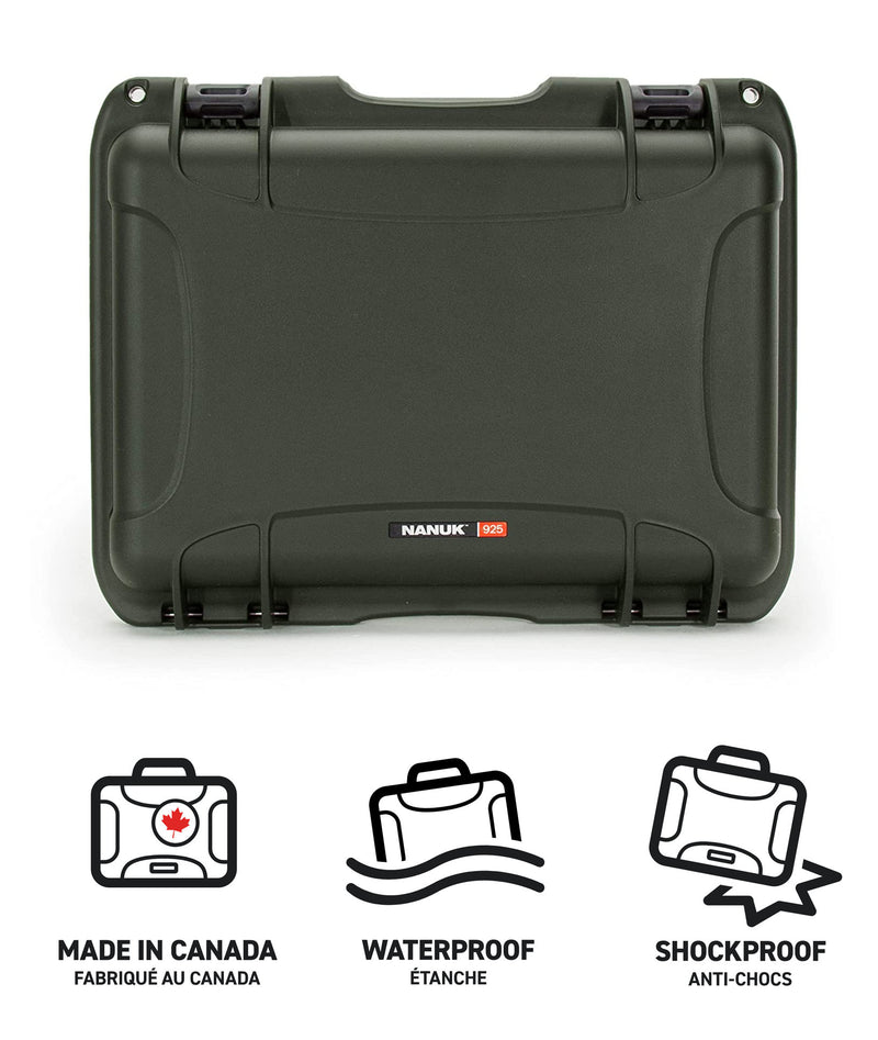 Nanuk 925 Case Empty (Olive)