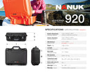 Nanuk 920 Case with Padded Divider (Blue)