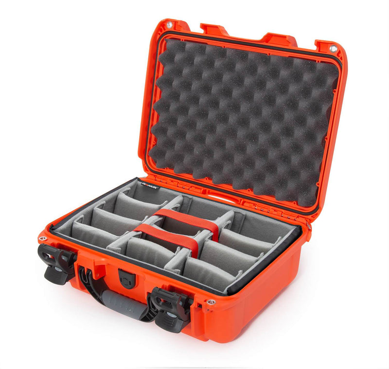 Nanuk 920 Case with Padded Divider (Orange)