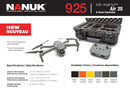 Nanuk 925 Case for DJI Air 2S and Smart Controller (Black)