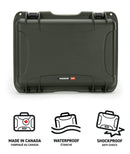 Nanuk 925 Case for 1 Body DSLR Camera (Olive)