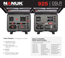 Nanuk 925 Case with Lid Organizer for 1 body DSLR (Black)