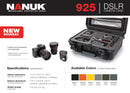 Nanuk 925 Case with Lid Organizer for 1 body DSLR (Olive)