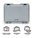 Nanuk 925 Case with Lid Organizer for 1 body DSLR (Silver)