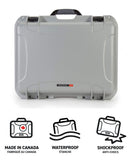 Nanuk 930 Case with Cubed Foam (Silver)