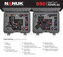 Nanuk 930 Case for DJI Ronin-S2 (Silver)
