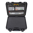 Nanuk 933 5 UP Gun Case with Lid Organizer (Black)