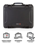 Nanuk 933 5 UP Gun Case with Lid Organizer (Black)