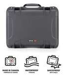 Nanuk 933 5 UP Gun Case with Lid Organizer (Graphite)