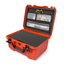 Nanuk 933 5 UP Gun Case with Lid Organizer (Orange)