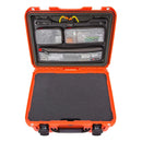 Nanuk 933 5 UP Gun Case with Lid Organizer (Orange)