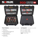 Nanuk 933 5 UP Gun Case with Lid Organizer (Orange)