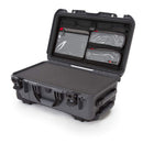 Nanuk 935 Case with Cubed Foam and Lid Organizer (Graphite)
