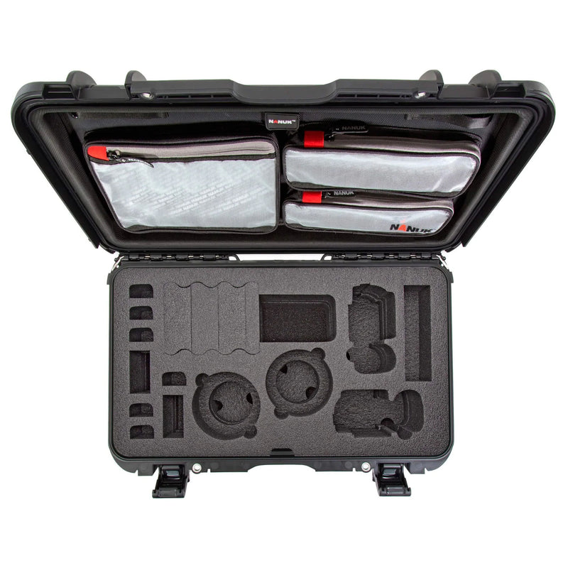 Nanuk 935 Case with Lid Organiser for 2 Bodies DSLR Camera (Black)
