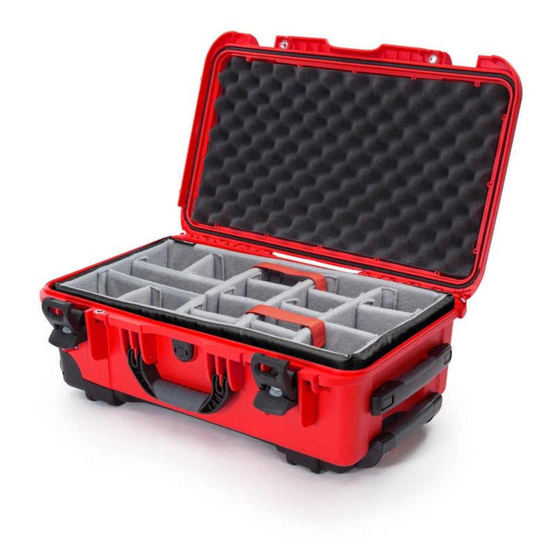 Nanuk 935 Case with Padded Divider (Red)