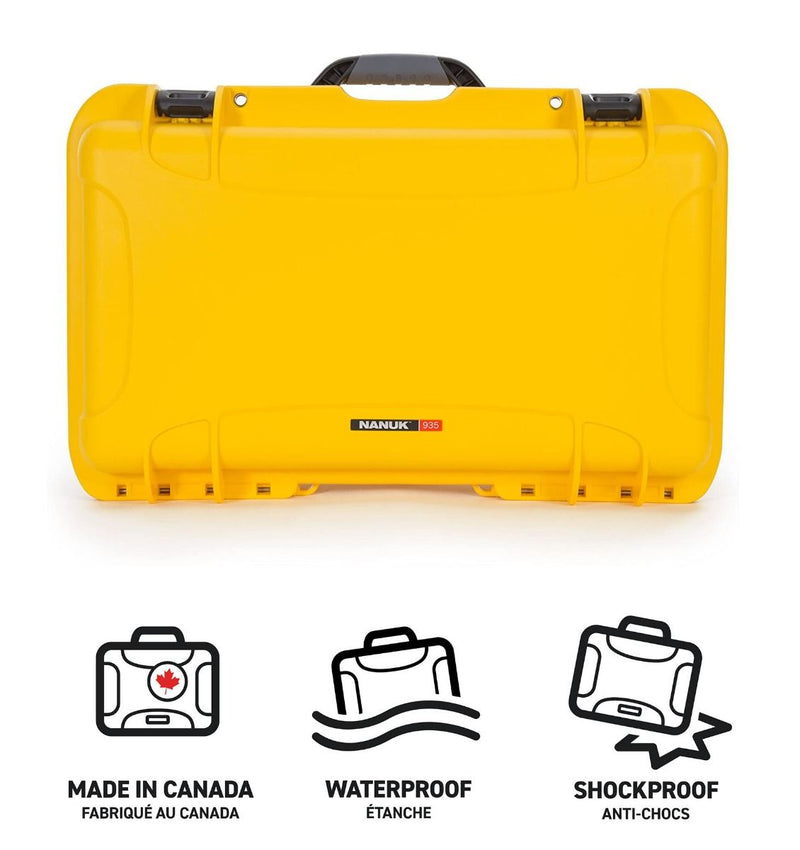 Nanuk 935 Case Empty (Yellow)