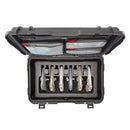 Nanuk 938 6 UP Gun Case with Lid Organizer (Black)