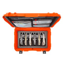 Nanuk 938 6 UP Gun Case with Lid Organizer (Orange)