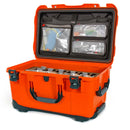 Nanuk 938 6 UP Gun Case with Lid Organizer (Orange)