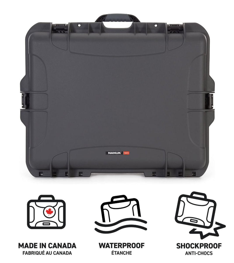 Nanuk 945 Case Empty (Graphite)