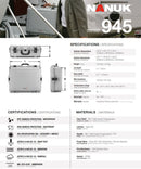 Nanuk 945 Case Empty (Graphite)
