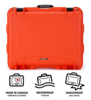 Nanuk 950 Case with Cubed Foam (Orange)
