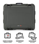 Nanuk 950 Case with Lid Organiser and Padded Divider (Olive)