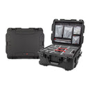 Nanuk 955 Case with Padded Divider and Lid Organiser (Black)