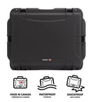 Nanuk 955 Case with Padded Divider and Lid Organiser (Black)