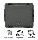 Nanuk 960 Case with Lid Organiser and Padded Divider (Olive)