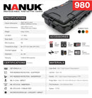 Nanuk 980 Case with Cubed Foam (Olive)