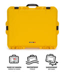 Nanuk 945 Case with Padded Divider (Yellow)