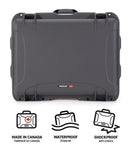 Nanuk 950 Case with Padded Divider (Graphite)