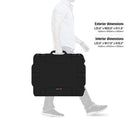 Nanuk 955 Case with Padded Divider (Black)