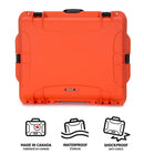 Nanuk 960 Case with Cubed Foam (Orange)