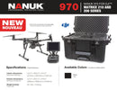 NANUK 970 Waterproof Hard Case for DJI Matrice 200 Series Specifications