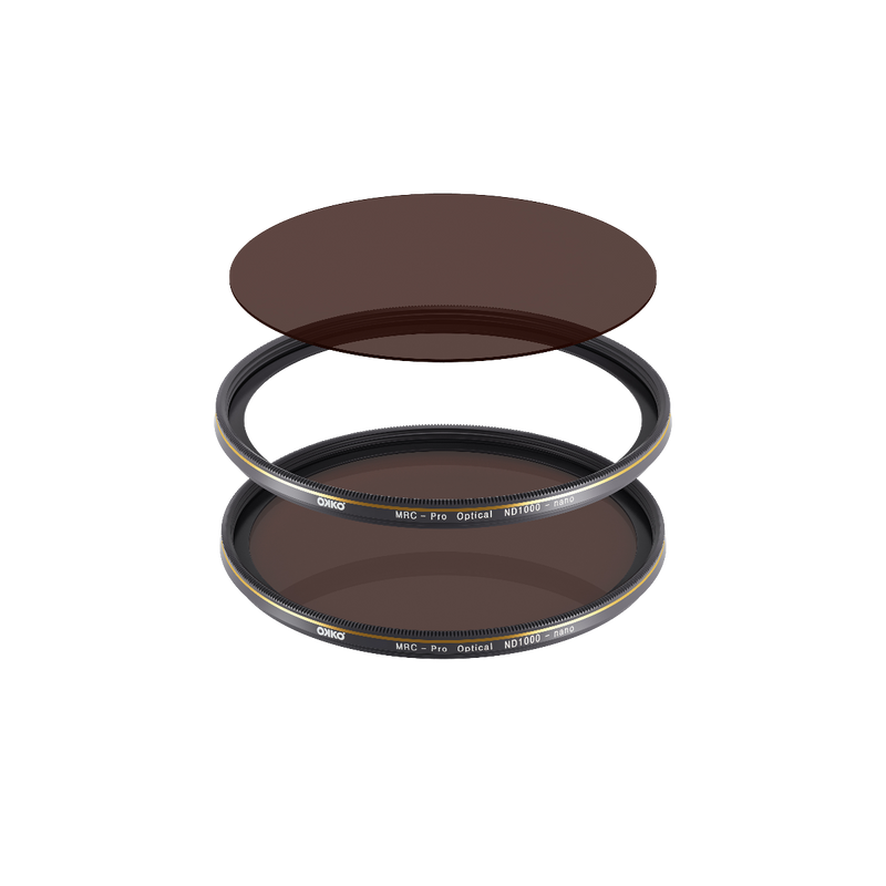 Pig Iron Pro ND1000 Graufilter 82 Mm – 10 Blendenstufen, Neutral, Für Langzeitbelichtung, Ohne Farbstich