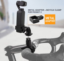 Sunnylife Aluminum Alloy 1/4 Adapter +  Bicycle Clamp (Standard) for POCKET 2