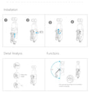 PGYTECH Action Camera L Bracket Plus for OSMO Pocket