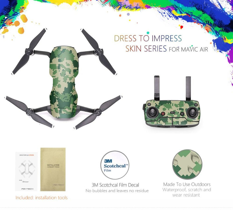 PGYTECH 7pcs (Pro) Accessories Combo Set for Mavic AIR