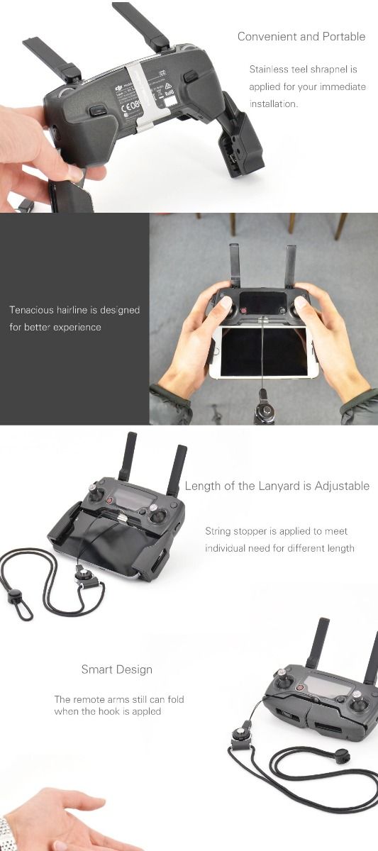 PGY Tech Remote Controller Clasp for DJI Mavic