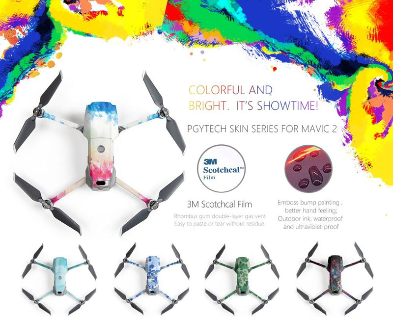 PGY Tech 3M Scotchcal Film Decal Skin for DJI Mavic 2 Pro/Zoom (P-HA-048)