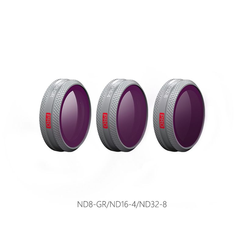 PGY Tech Pro 3-pack Gradient Filter Set for Mavic 2 Zoom (ND8-GR/ND16-4/ND32-8)