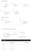PGYTECH Silicone Rubber Case (Blue) for OSMO Action Camera (First version only)