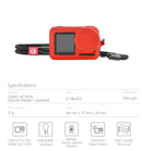 PGYTECH Silicone Rubber Case (Red) for OSMO Action Camera (First version only)