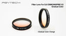 PGYTECH INSPIRE1 / OSMO / X3 Graduated 4x Filters (Grey/Blue/Orange/Red) + Case