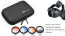 PGYTECH INSPIRE1 / OSMO / X3 Graduated 4x Filters (Grey/Blue/Orange/Red) + Case