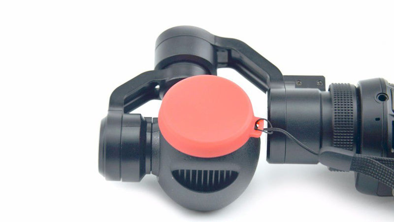 PGYTECH Protective Lens Cover Cap for DJI OSMO Gimbal / Inspire1 / X3 (Flame Red)