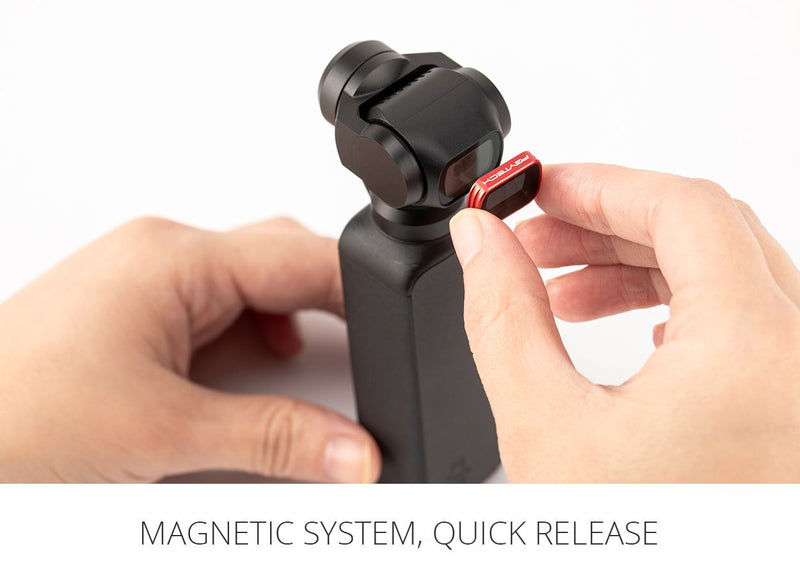 PGYTECH Diving Filter Set (MAGENTA/SNORKEL/RED Professional) for OSMO Pocket