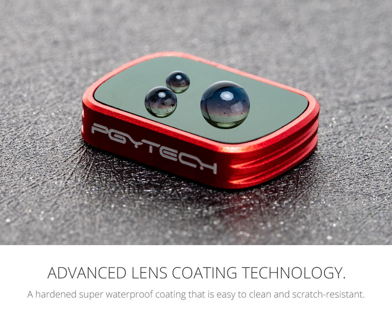 PGYTECH Diving Filter Set (MAGENTA/SNORKEL/RED Professional) for OSMO Pocket
